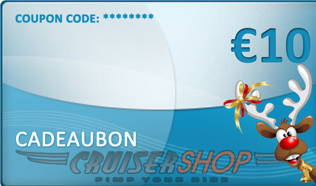 Gift voucher Cruisershop value 10 euro