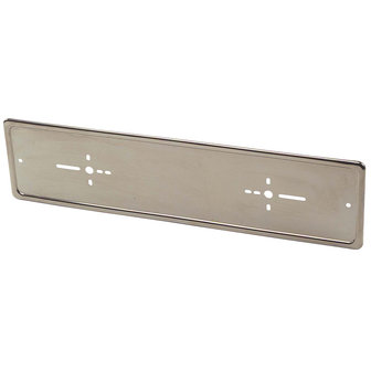 Stainless steel license plate holder