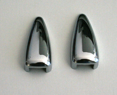 Windscreen washer caps Stainless steel